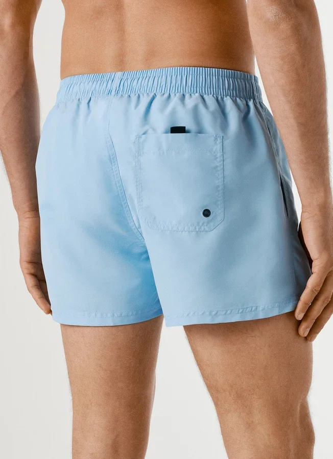 Badeshorts mit rundem Logo Badeshorts mit rundem Logo