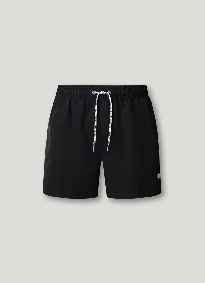 Badeshorts mit rundem Logo Badeshorts mit rundem Logo
