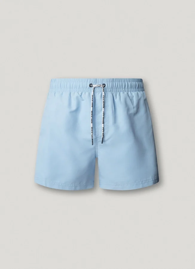 Badeshorts mit rundem Logo Badeshorts mit rundem Logo