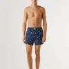Badeshorts mit Segelbooten Badeshorts mit Segelbooten