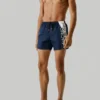 Bermuda-Badeshorts mit Maxi-Logo Bermuda-Badeshorts mit Maxi-Logo