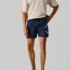 Bermuda-Badeshorts mit rundem Logo Bermuda-Badeshorts mit rundem Logo