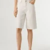 Bermudashorts aus Denim in lockerer Passform