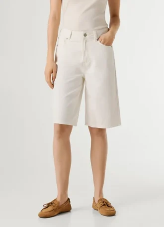 Bermudashorts aus Denim in lockerer Passform