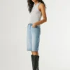 Bermudashorts aus Denim in lockerer Passform