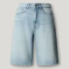 Bermudashorts aus Denim in lockerer Passform
