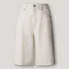 Bermudashorts aus Denim in lockerer Passform