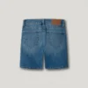 Bermudashorts aus Denim mit gerader Passform