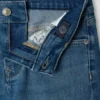 Bermudashorts aus Denim mit gerader Passform