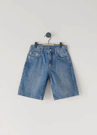Bermudashorts aus Denim mit lockerer Passform