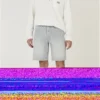 Bermudashorts aus Denim mit lockerer Passform Bermudashorts aus Denim mit lockerer Passform