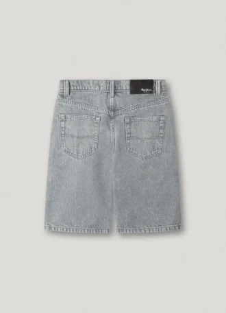 Bermudashorts aus Denim mit lockerer Passform