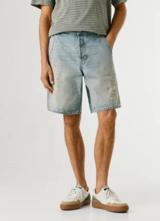 bermudashorts aus denim mit lockerer passform 2 3 330x456 - Bermudashorts aus Denim mit lockerer Passform