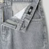 Bermudashorts aus Denim mit lockerer Passform Bermudashorts aus Denim mit lockerer Passform
