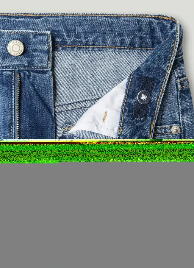 Bermudashorts aus Denim mit lockerer Passform Bermudashorts aus Denim mit lockerer Passform