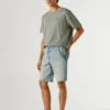 Bermudashorts aus Denim mit lockerer Passform
