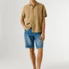Bermudashorts aus Denim mit Tapered-Passform Bermudashorts aus Denim mit Tapered-Passform