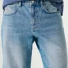 Bermudashorts aus Denim mit Tapered-Passform Bermudashorts aus Denim mit Tapered-Passform
