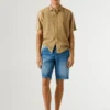 Bermudashorts aus Denim mit Tapered-Passform Bermudashorts aus Denim mit Tapered-Passform