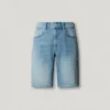 Bermudashorts aus Denim mit Tapered-Passform Bermudashorts aus Denim mit Tapered-Passform