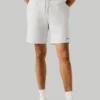 Bermudashorts aus Fleece in schmaler Passform