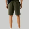 Bermudashorts aus Fleece in schmaler Passform