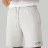 Bermudashorts aus Fleece in schmaler Passform