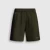 Bermudashorts aus Fleece in schmaler Passform