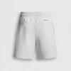 Bermudashorts aus Fleece in schmaler Passform