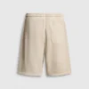 Bermudashorts aus Fleece mit lockerer Passform