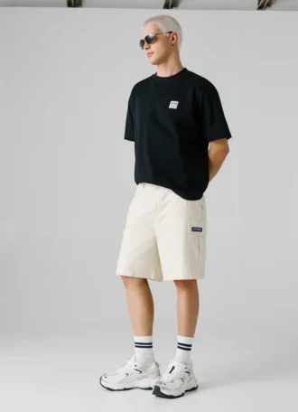 Bermudashorts mit gerader Passform