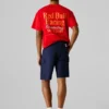 Bermudashorts mit gerader Passform