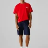 Bermudashorts mit gerader Passform