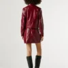 Bikerjacke aus Lackleder Bikerjacke aus Lackleder