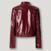 Bikerjacke aus Lackleder Bikerjacke aus Lackleder