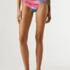 Bikini-Hose mit Blumenmuster Bikini-Hose mit Blumenmuster