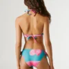 Bikini-Hose mit Blumenmuster Bikini-Hose mit Blumenmuster
