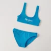 Bikini mit aufgedrucktem Logo Bikini mit aufgedrucktem Logo