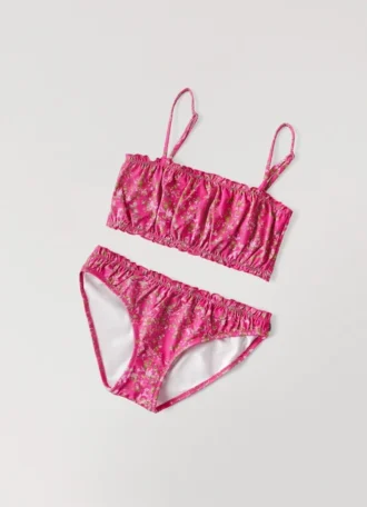 Bikini mit Blumenmuster