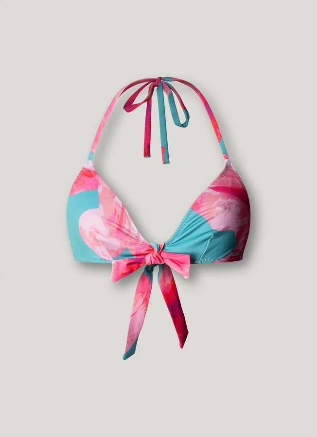 Bikini-Oberteil mit Blumenmuster Bikini-Oberteil mit Blumenmuster