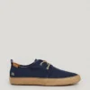 Blucher-Schuhe mit Jute-Details