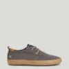 Blucher-Schuhe mit Jute-Details