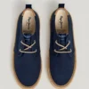 Blucher-Schuhe mit Jute-Details