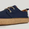 Blucher-Schuhe mit Jute-Details