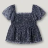 Bluse mit Blumenmuster
