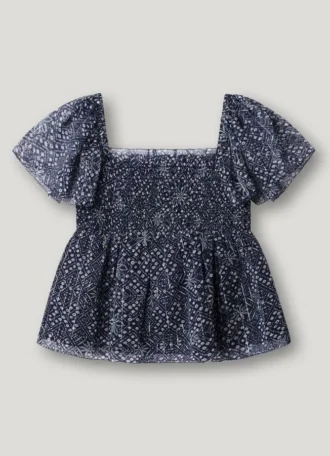 Bluse mit Blumenmuster