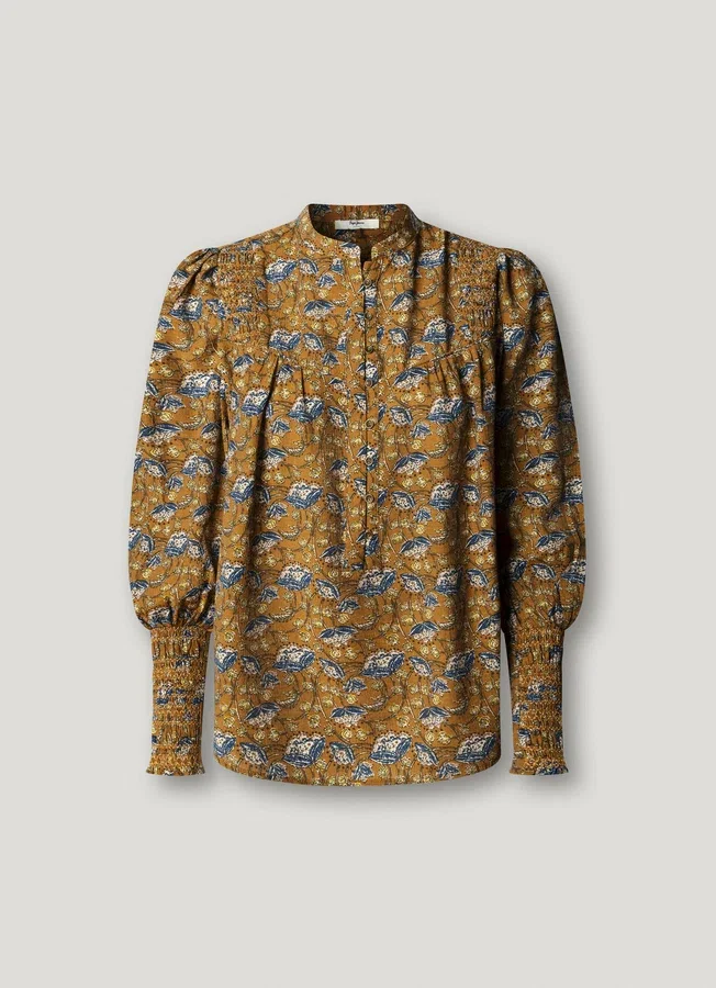Bluse mit Blumenmuster Bluse mit Blumenmuster
