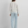 Bluse mit durchbrochenen Details