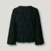 Bluse mit durchbrochenen Details