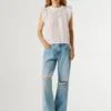 Bluse mit Plissee-Details